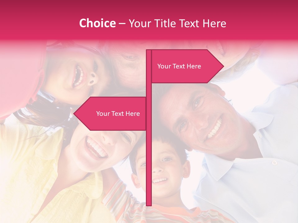 Girl Smiling Child PowerPoint Template