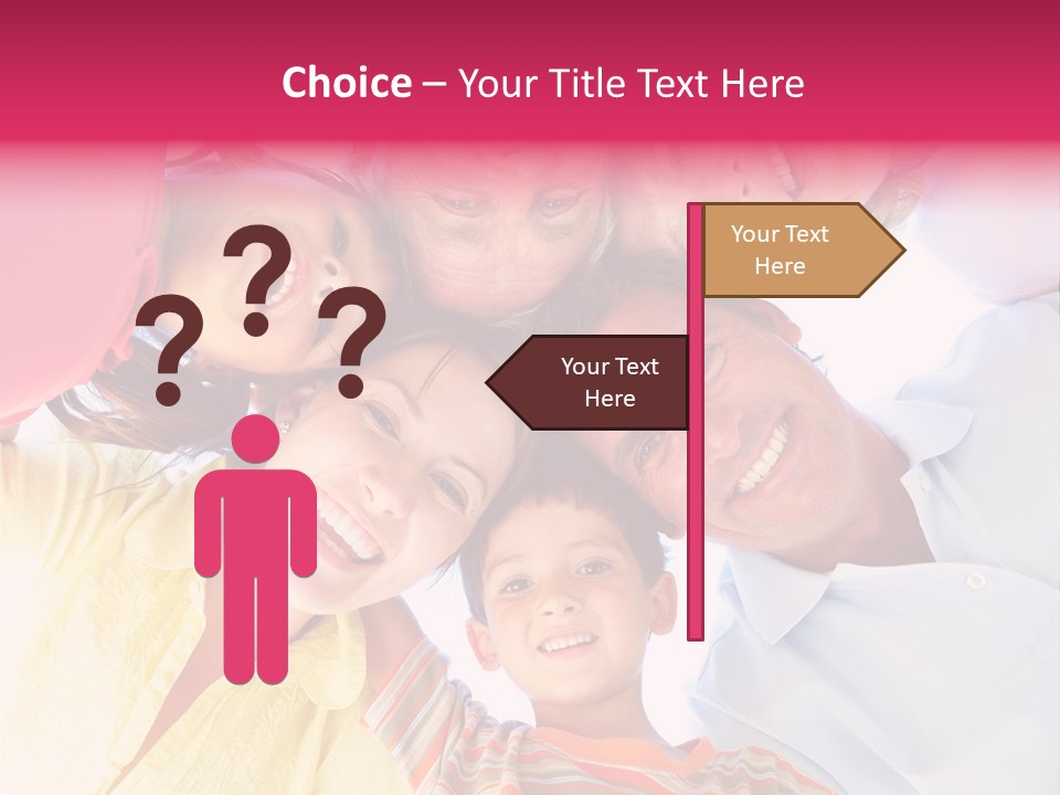 Girl Smiling Child PowerPoint Template
