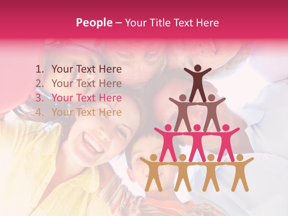 Girl Smiling Child PowerPoint Template