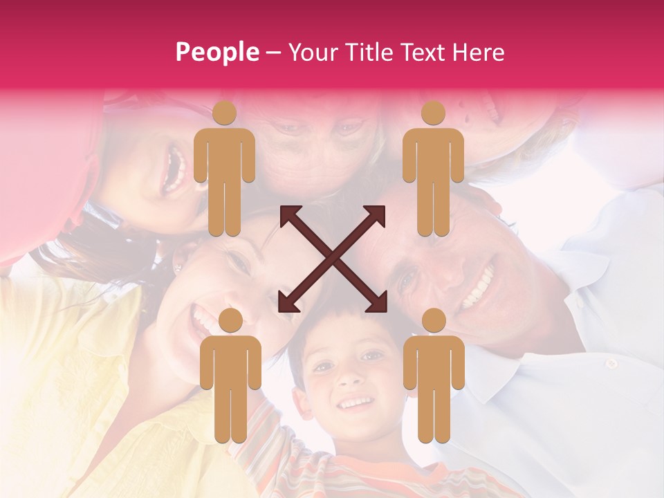 Girl Smiling Child PowerPoint Template