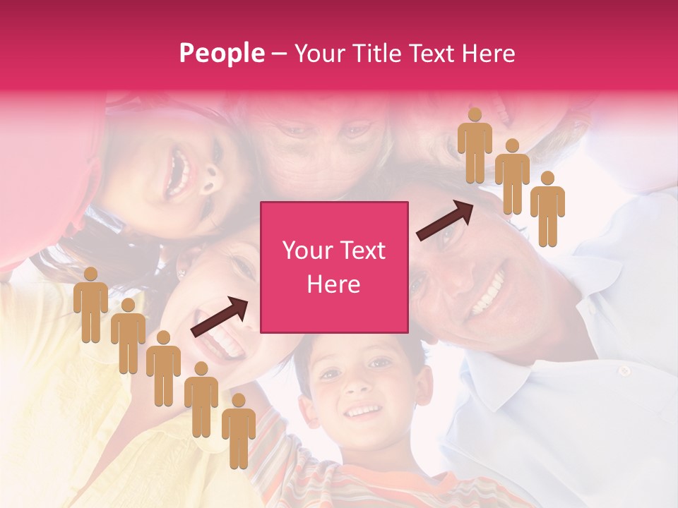 Girl Smiling Child PowerPoint Template