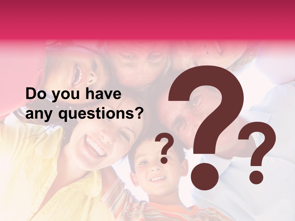 Girl Smiling Child PowerPoint Template