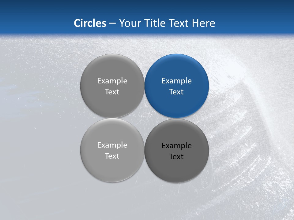 A Car Is Spraying Water On The Hood Of It PowerPoint Template