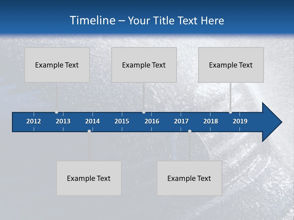 A Car Is Spraying Water On The Hood Of It PowerPoint Template