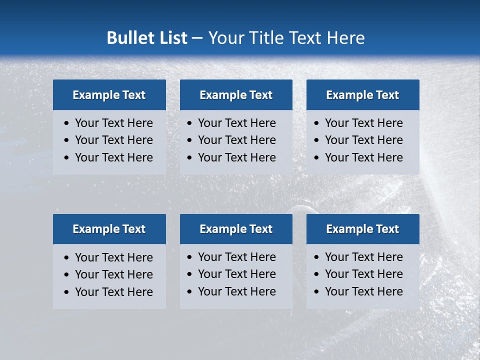A Car Is Spraying Water On The Hood Of It PowerPoint Template