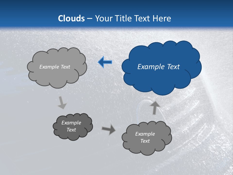 A Car Is Spraying Water On The Hood Of It PowerPoint Template