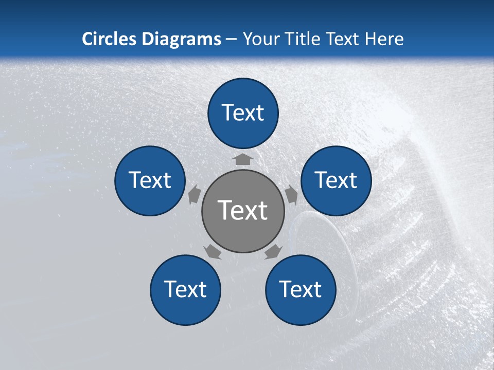 A Car Is Spraying Water On The Hood Of It PowerPoint Template