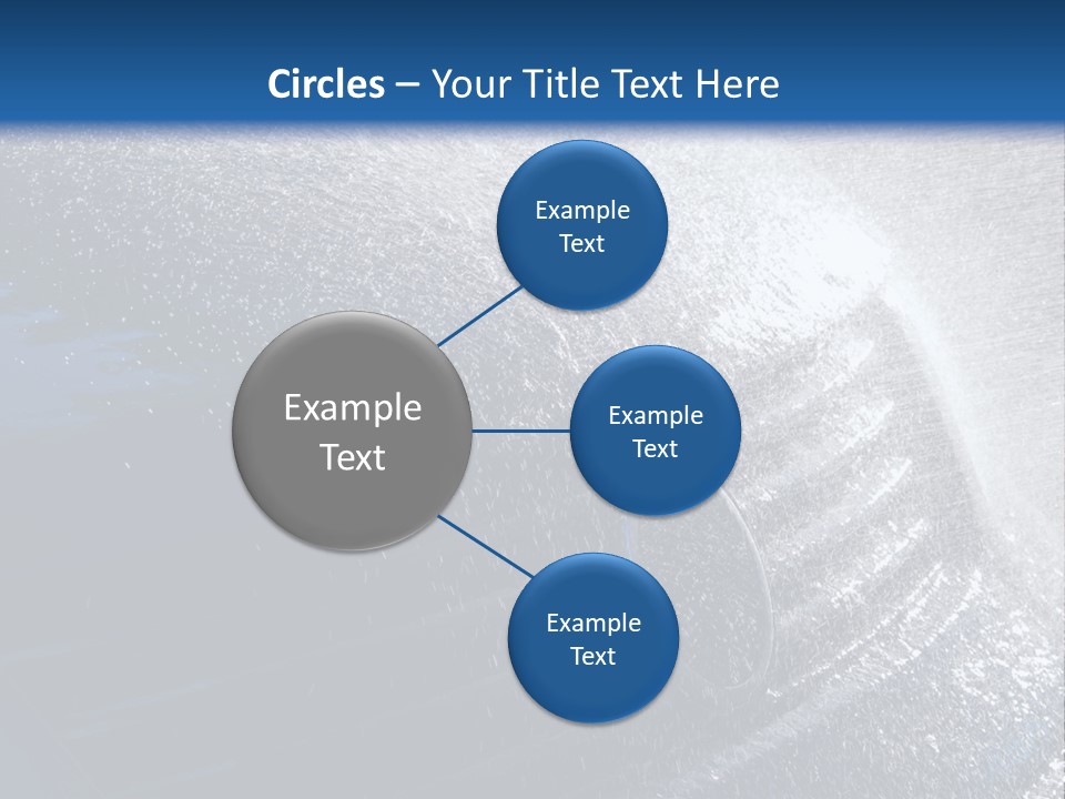 A Car Is Spraying Water On The Hood Of It PowerPoint Template