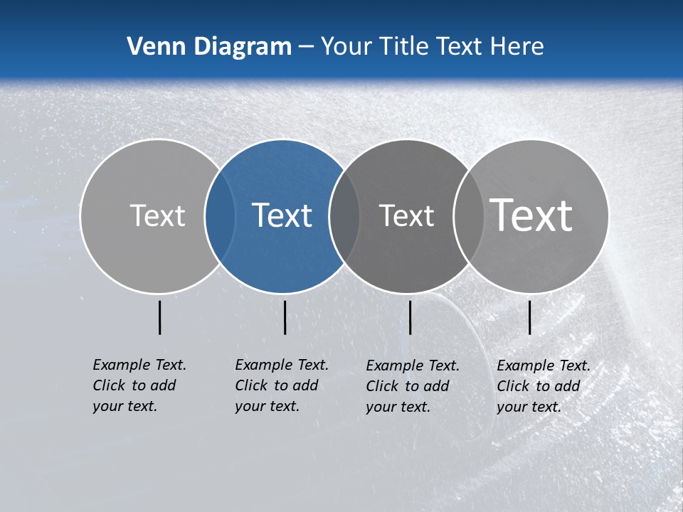 A Car Is Spraying Water On The Hood Of It PowerPoint Template
