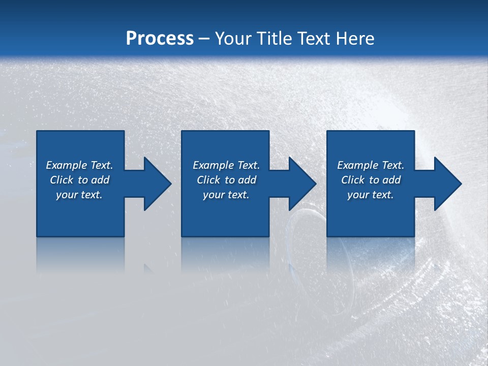 A Car Is Spraying Water On The Hood Of It PowerPoint Template