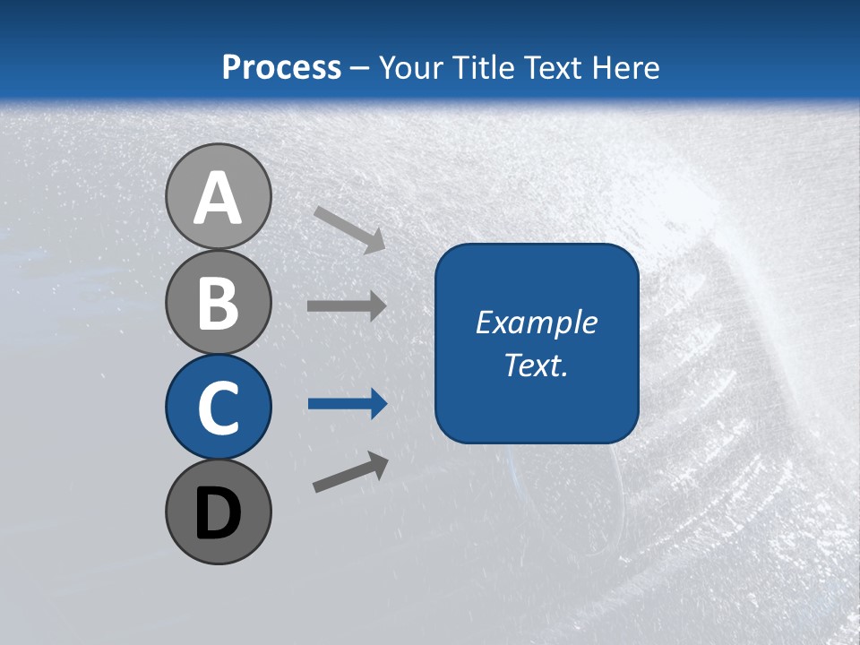A Car Is Spraying Water On The Hood Of It PowerPoint Template