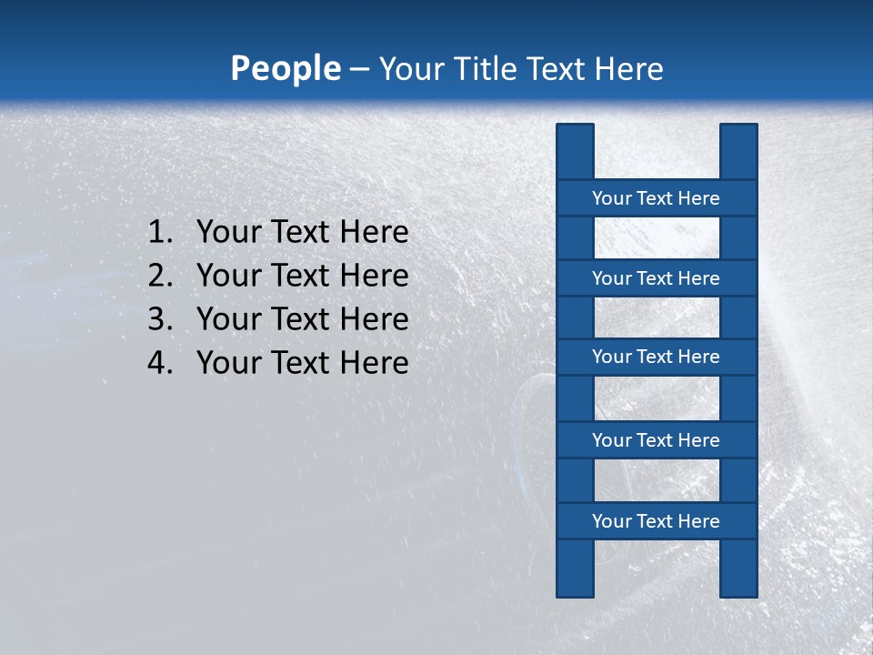 A Car Is Spraying Water On The Hood Of It PowerPoint Template