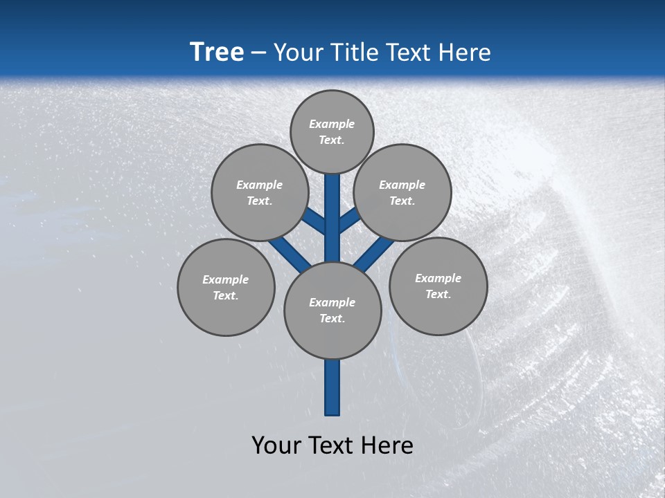 A Car Is Spraying Water On The Hood Of It PowerPoint Template