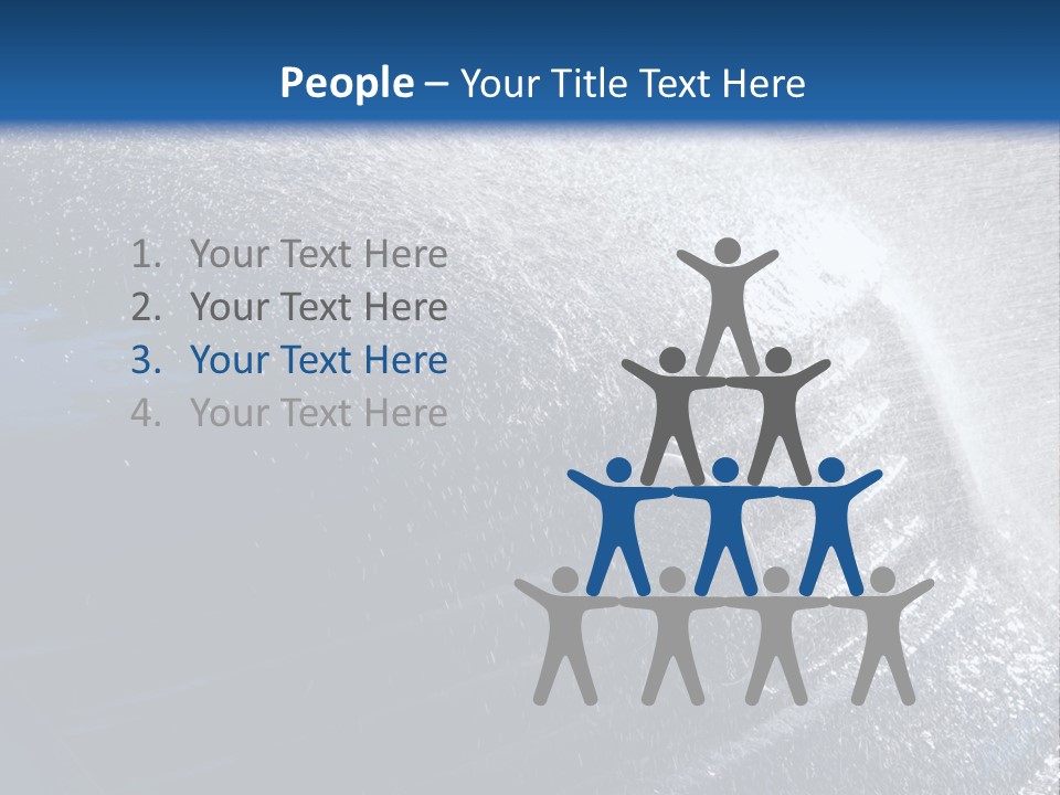 A Car Is Spraying Water On The Hood Of It PowerPoint Template