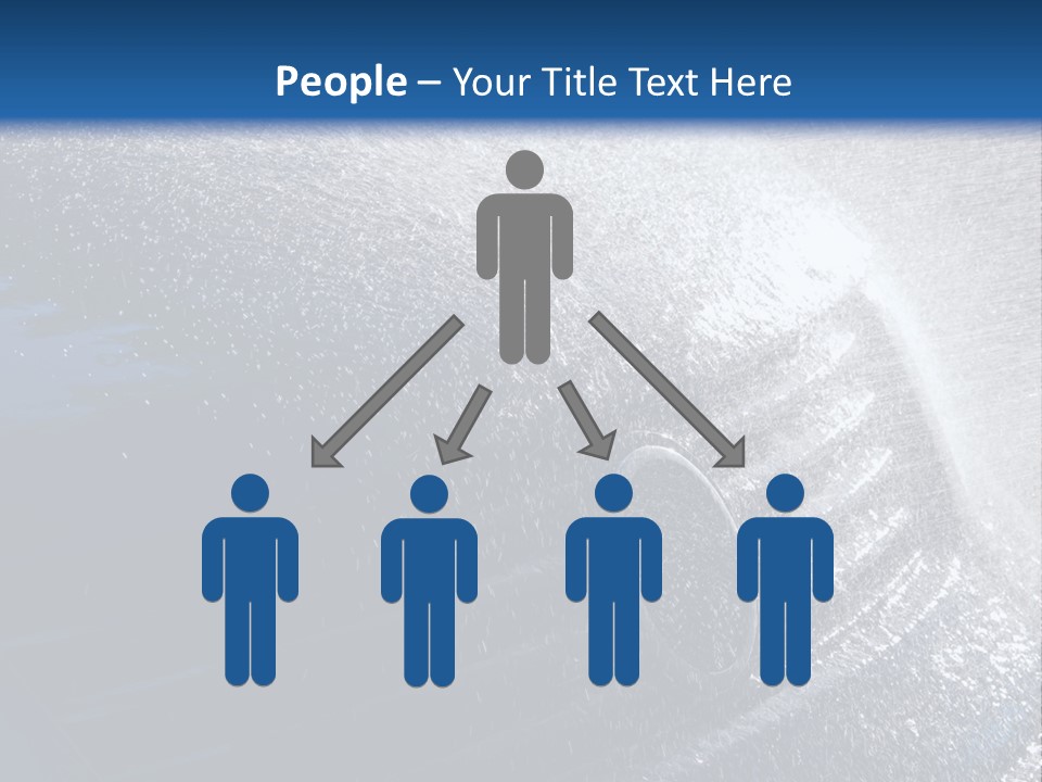 A Car Is Spraying Water On The Hood Of It PowerPoint Template