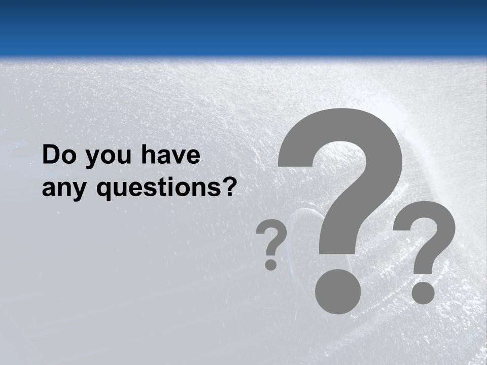 A Car Is Spraying Water On The Hood Of It PowerPoint Template