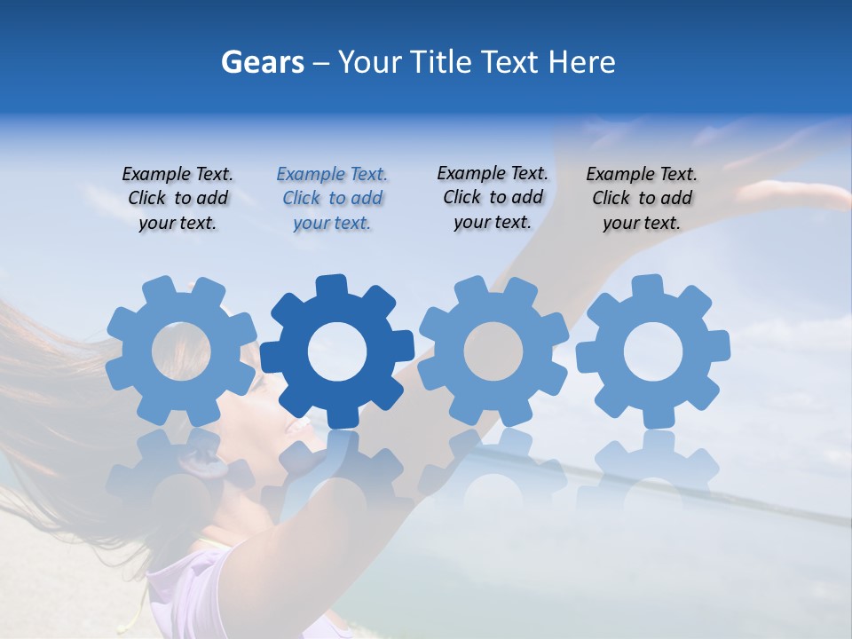 Notebook Pressure Information PowerPoint Template