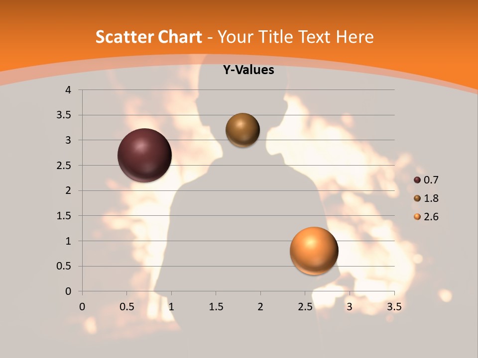 Playing With Fire Bonfire Disaster PowerPoint Template