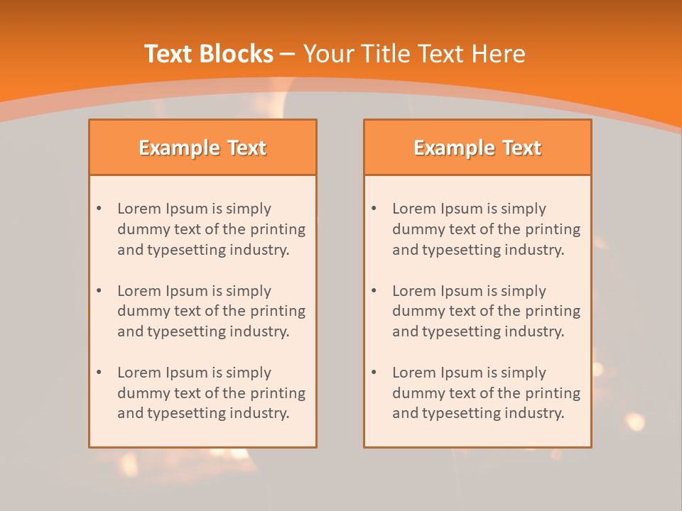 Playing With Fire Bonfire Disaster PowerPoint Template