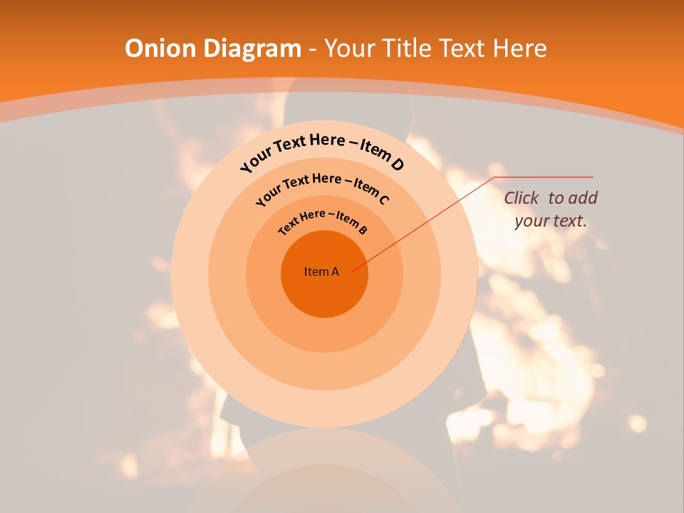 Playing With Fire Bonfire Disaster PowerPoint Template