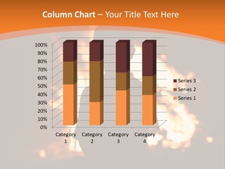 Playing With Fire Bonfire Disaster PowerPoint Template