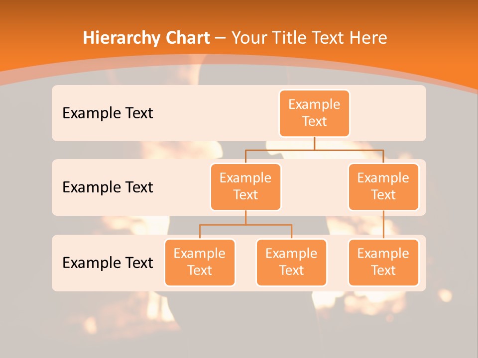 Playing With Fire Bonfire Disaster PowerPoint Template