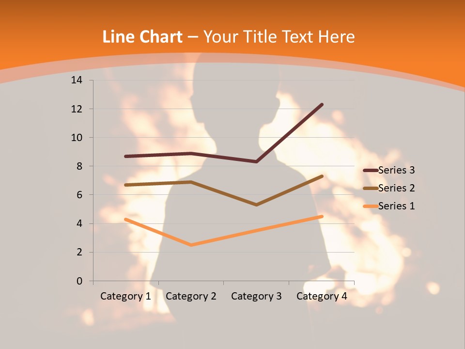 Playing With Fire Bonfire Disaster PowerPoint Template
