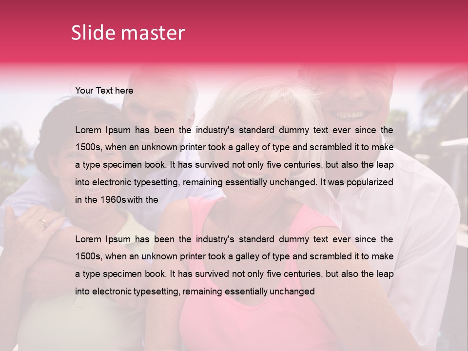 Rest Women Resting PowerPoint Template