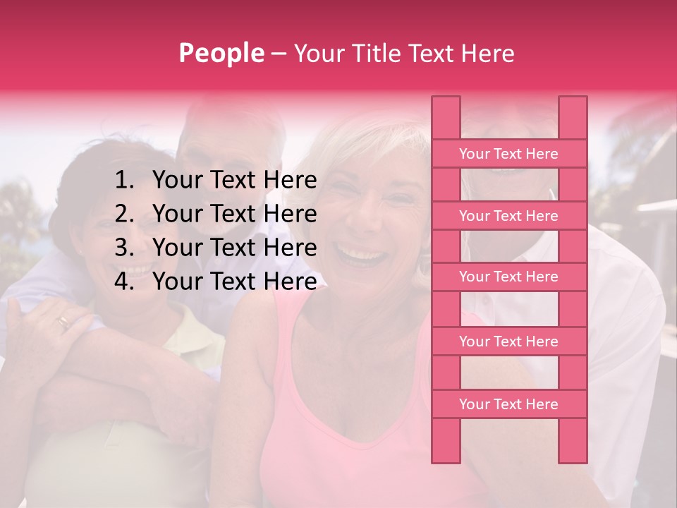 Rest Women Resting PowerPoint Template