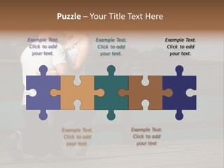 Back Man Friendship PowerPoint Template