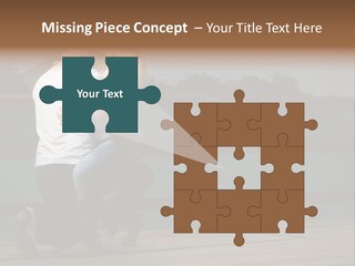 Back Man Friendship PowerPoint Template