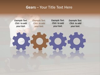 Back Man Friendship PowerPoint Template