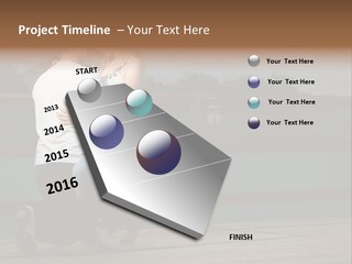 Back Man Friendship PowerPoint Template