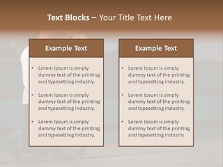 Back Man Friendship PowerPoint Template