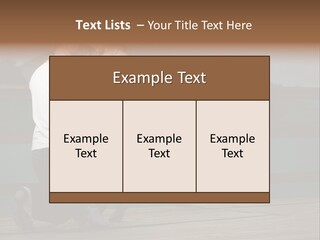 Back Man Friendship PowerPoint Template