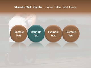 Back Man Friendship PowerPoint Template