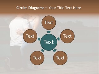 Back Man Friendship PowerPoint Template