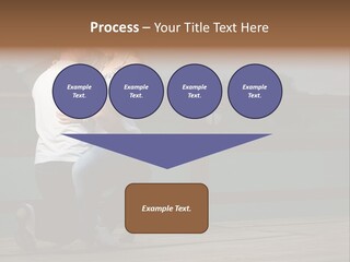 Back Man Friendship PowerPoint Template