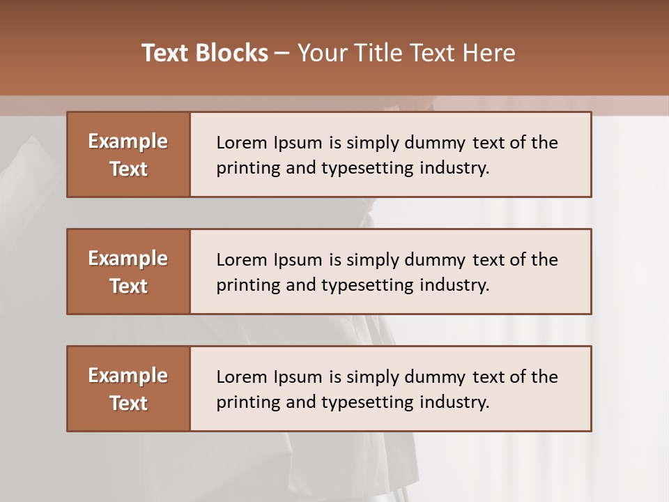Technology Business Woman PowerPoint Template