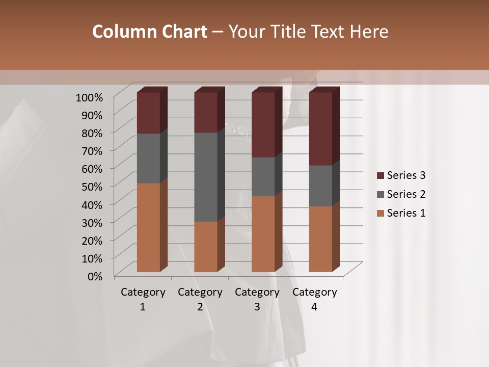 Technology Business Woman PowerPoint Template
