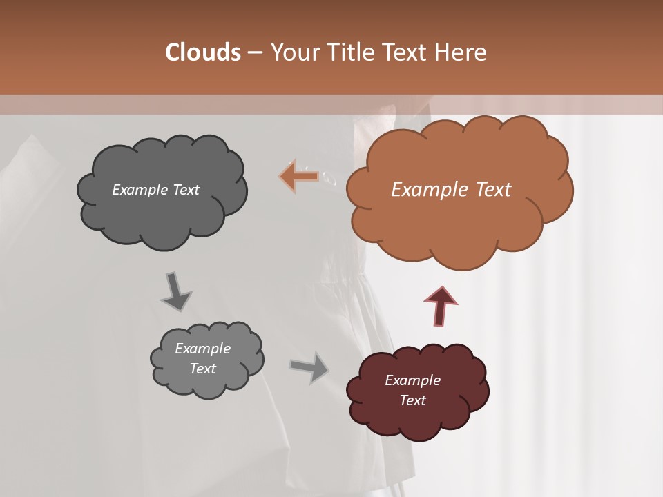 Technology Business Woman PowerPoint Template