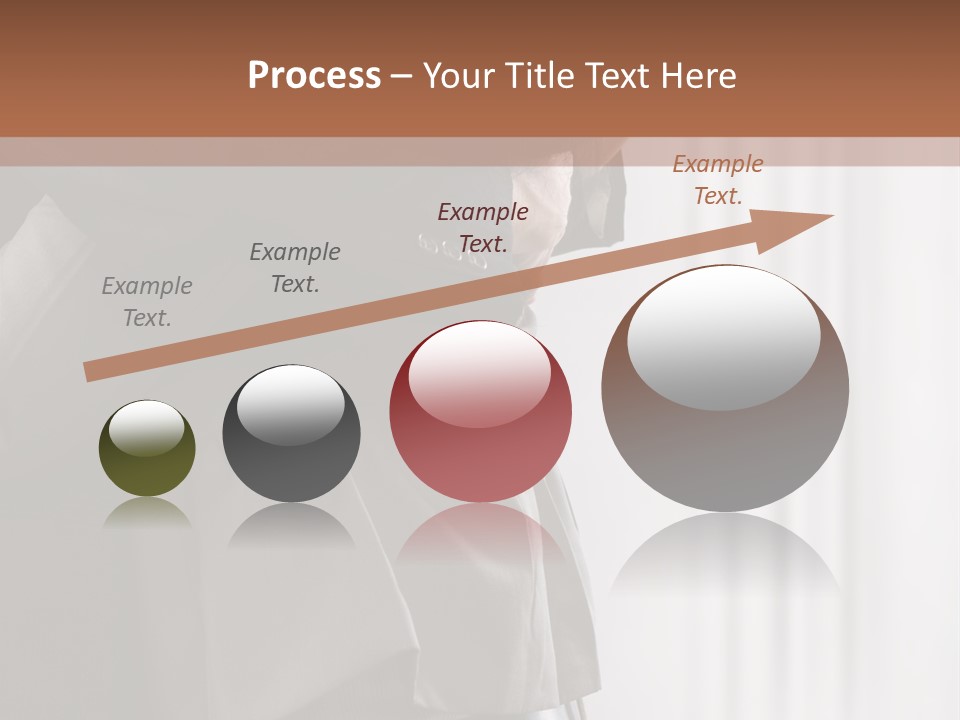 Technology Business Woman PowerPoint Template