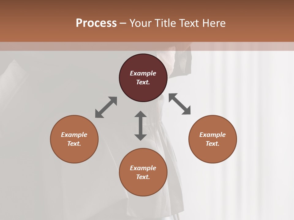 Technology Business Woman PowerPoint Template