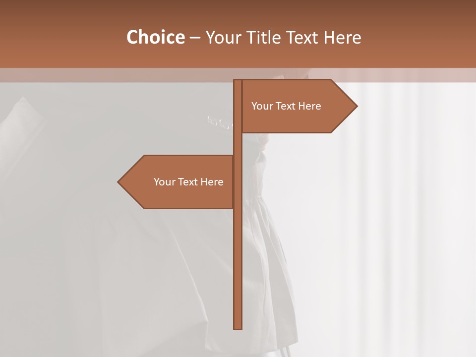 Technology Business Woman PowerPoint Template