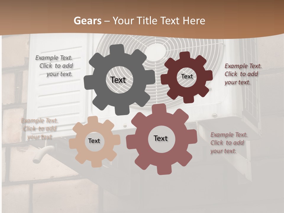 Weight Mask Beautiful PowerPoint Template