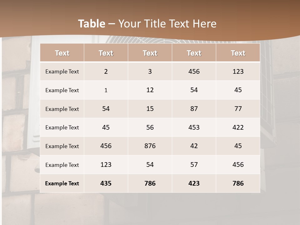 Weight Mask Beautiful PowerPoint Template