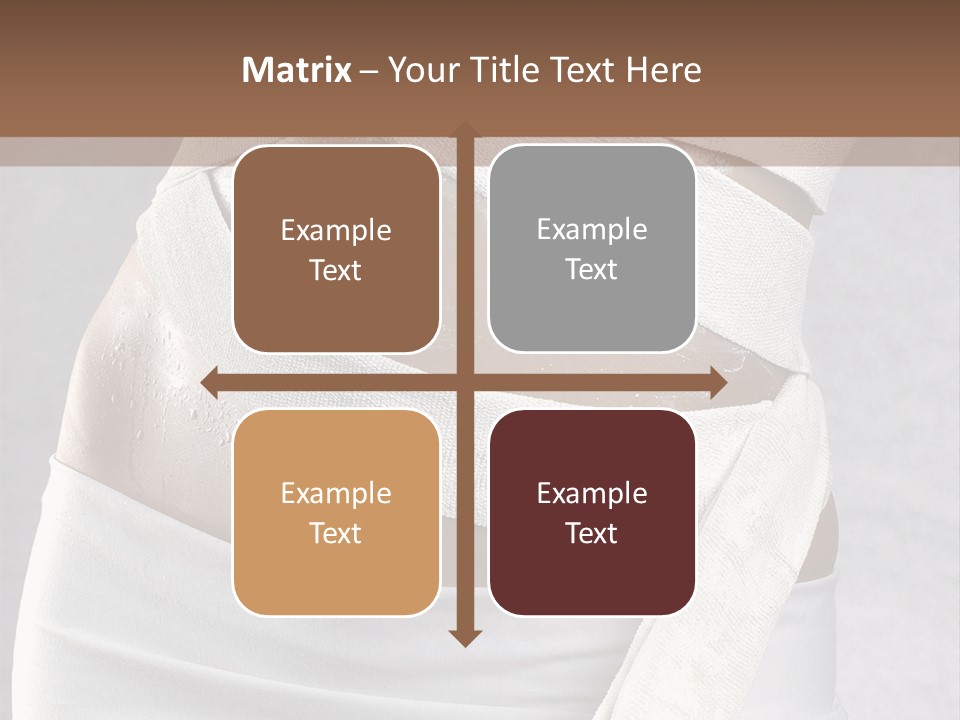 Weight Mask Beautiful PowerPoint Template