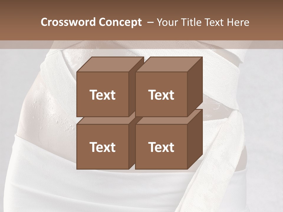 Weight Mask Beautiful PowerPoint Template