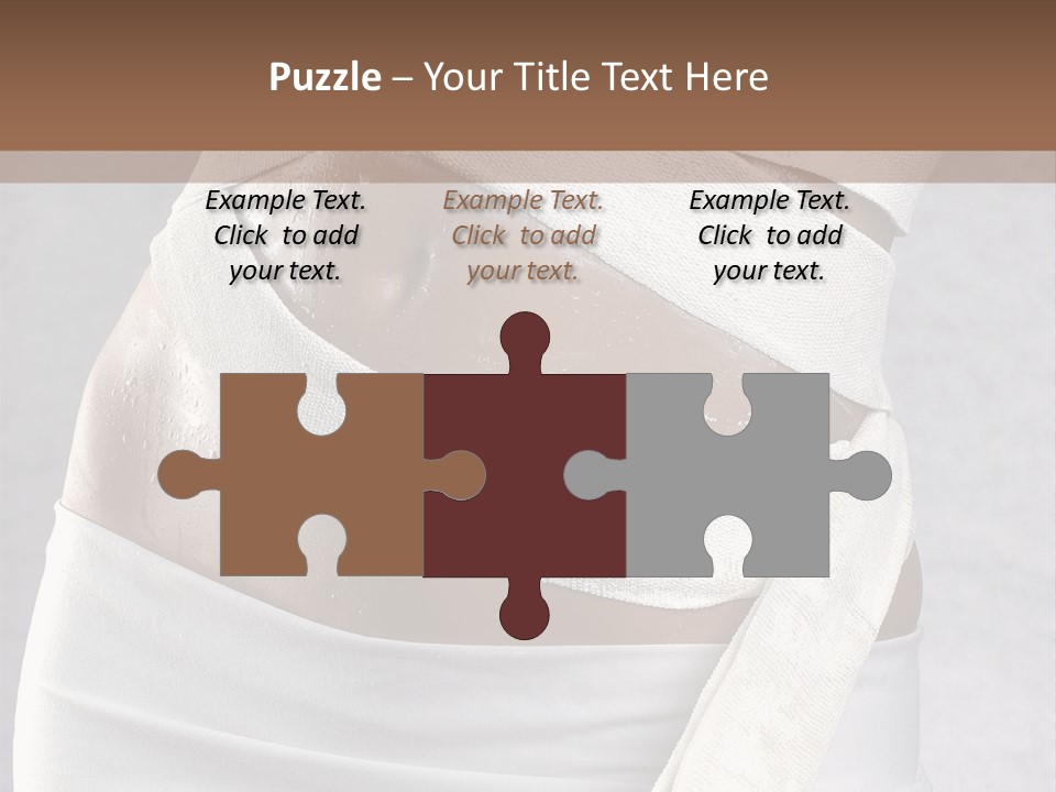 Weight Mask Beautiful PowerPoint Template