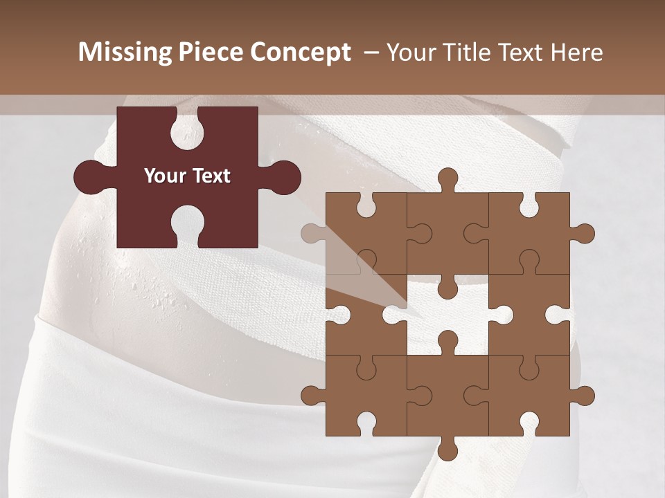 Weight Mask Beautiful PowerPoint Template